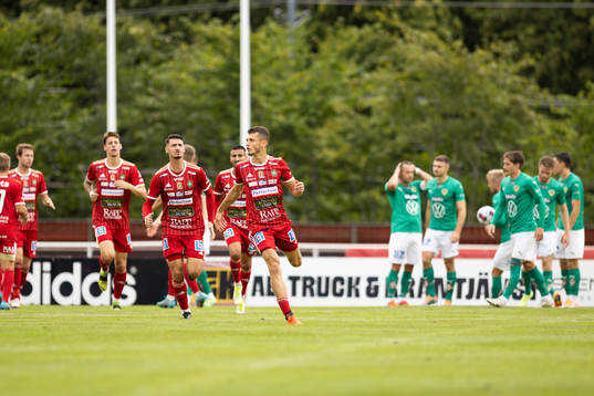 Yoann Fellrath gör 1-1