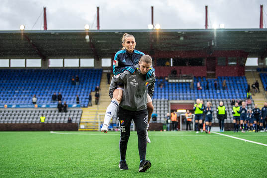Djurgårdens Tilde Lindwall har ont