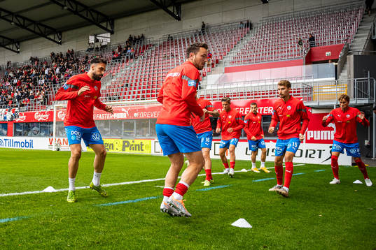 Helsingborgs Abdul Khalili och Viljormur Davidsen