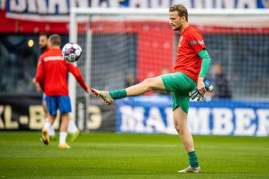 Helsingborgs målvakt Anders Lindegaard