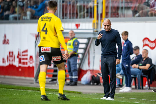 Mjällbys tränare Andreas Brännström