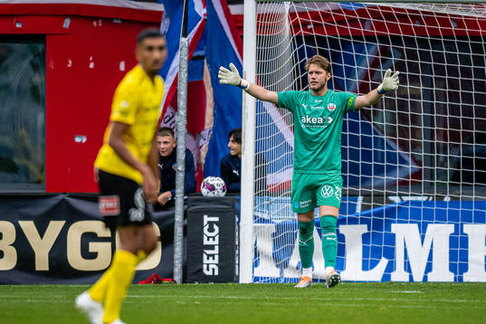 Helsingborgs målvakt Kalle Joelsson