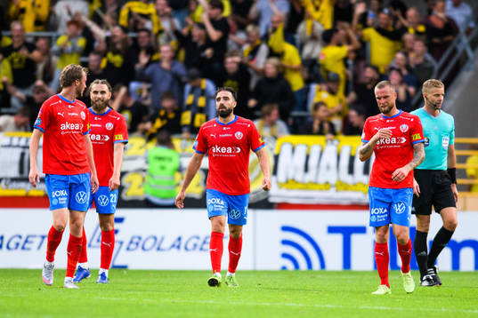 Helsingborgs Rasmus Jönsson, Ali Suljic, Abdul Rahman
