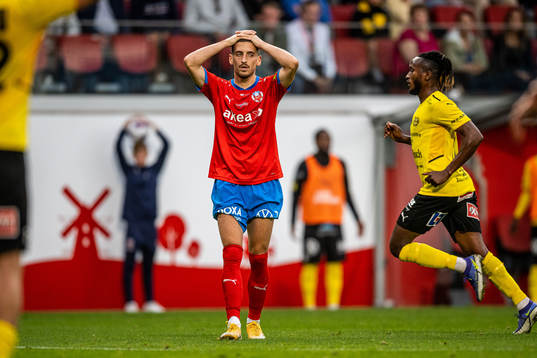 Helsingborgs Arian Kabashi deppar