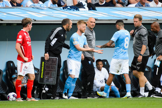 Malmö FFs Sergio Pena byter med Anders Christiansen