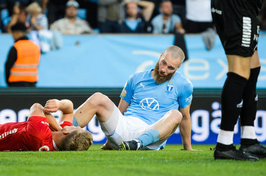 Malmö FFs Jo Inge Berget deppar