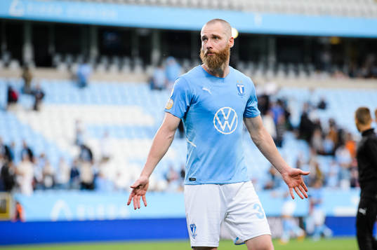 Malmö FFs Jo Inge Berget deppar