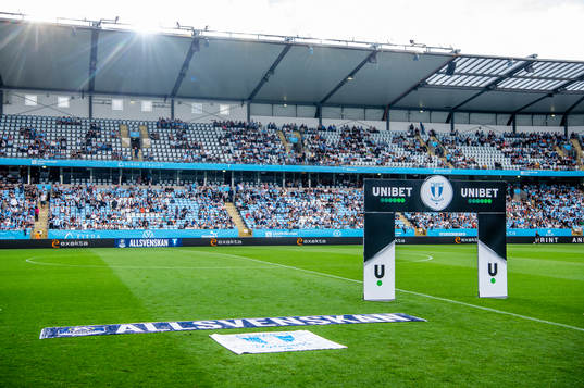 Eleda stadion innan fotbollsmatchen i Allsvenskan mellan