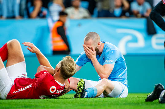 Malmö FFs Jo Inge Berget deppar