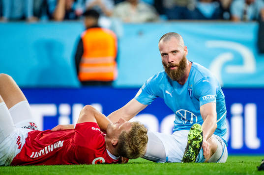 Malmö FFs Jo Inge Berget deppar