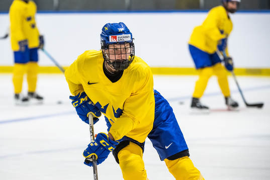 Josefin Bouveng of Sweden at a practice session