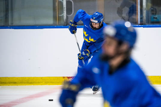Jenny Antonsson of Sweden at a practice session