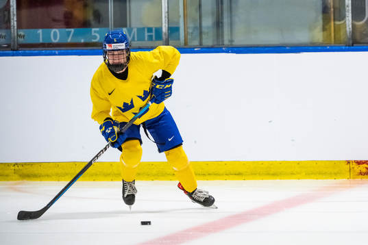 Mira Jungåker of Sweden at a practice session