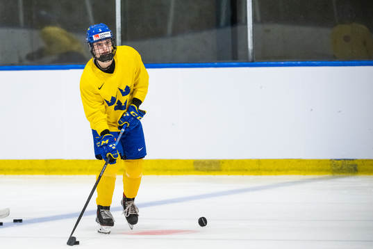 Mira Jungåker of Sweden at a practice session