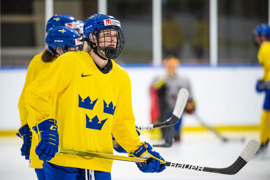 Michelle Löwenhielm of Sweden at a practice session