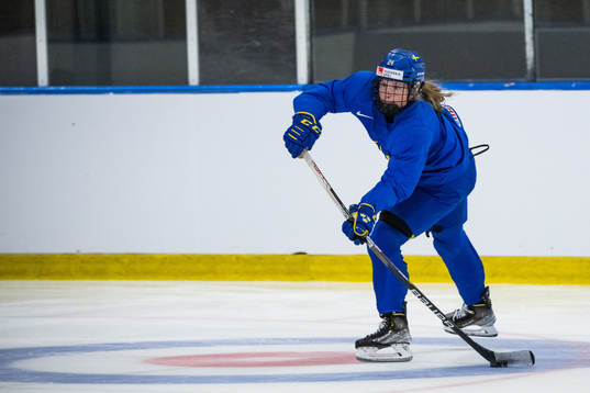 Felizia Wikner-Zienkiewicz of Sweden at a practice session