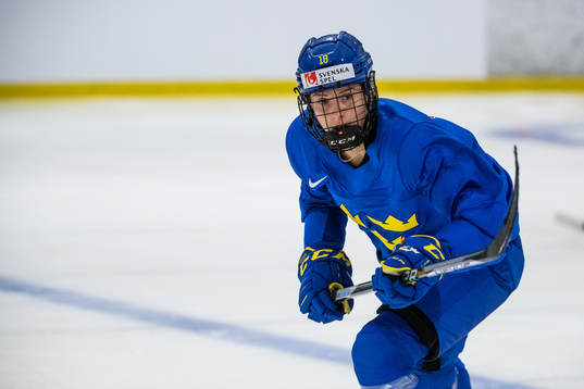 Jenny Antonsson of Sweden at a practice session