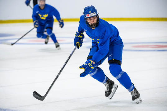 Jenny Antonsson of Sweden at a practice session