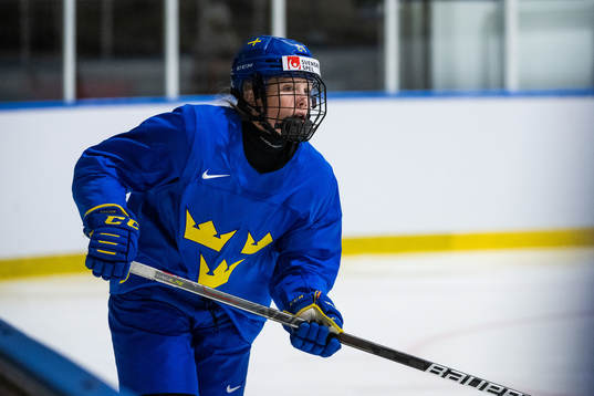 Felizia Wikner-Zienkiewicz of Sweden at a practice session