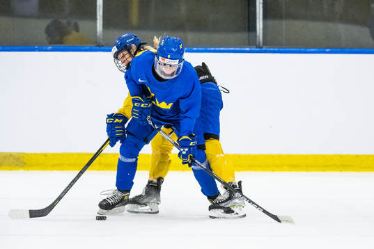 Ebba Berglund of Sweden at a practice session