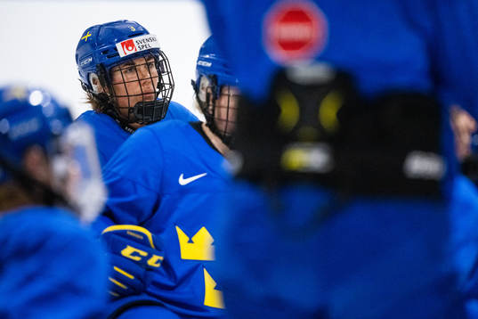 Anna Kjellbin of Sweden at a practice session