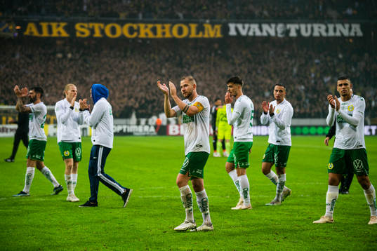 Hammarbys spelare tackar publiken