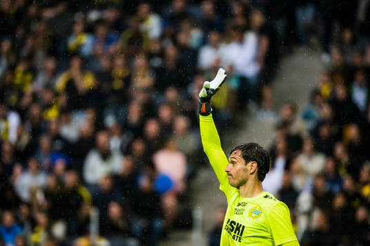Hammarbys målvakt Davor Blazevic