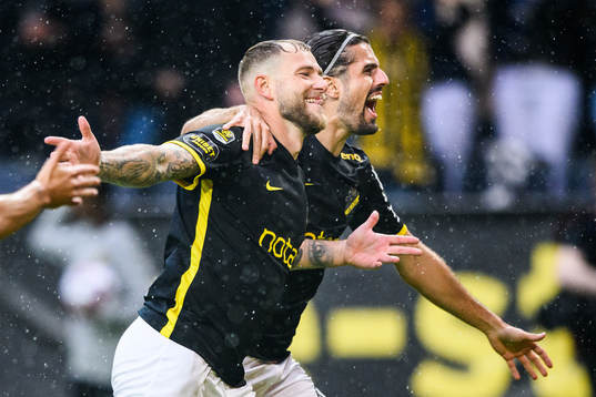 AIKs John Guidetti jublar