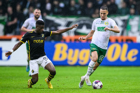 AIKs Josafat Mendes och Hammarbys Abdelrahman Saidi