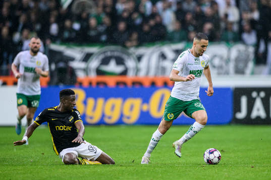AIKs Josafat Mendes och Hammarbys Abdelrahman Saidi