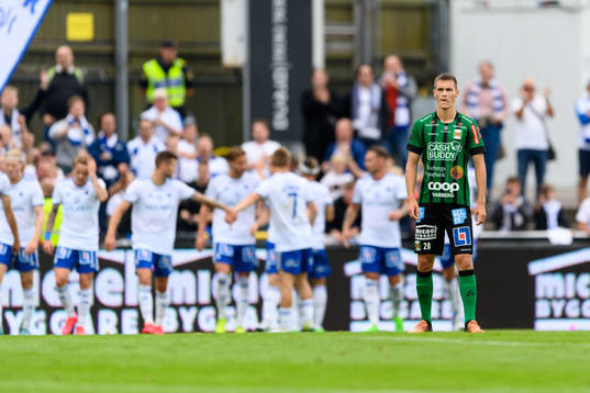 Varbergs Tobias Carlsson deppar