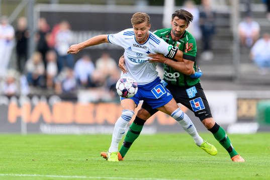 IFK Norrköpings Christoffer Nyman och Varbergs Oliver