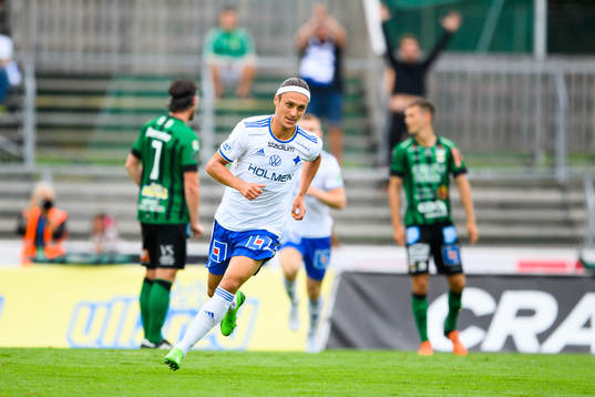 IFK Norrköpings Jonathan Levi jublar
