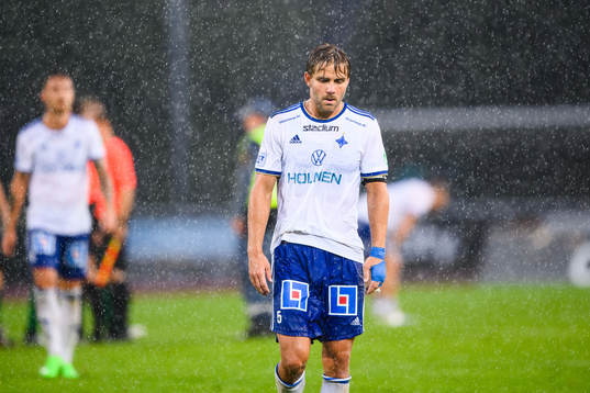 IFK Norrköpings Christoffer Nyman deppar