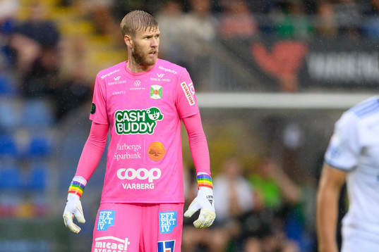 Varbergs målvakt Fredrik Andersson