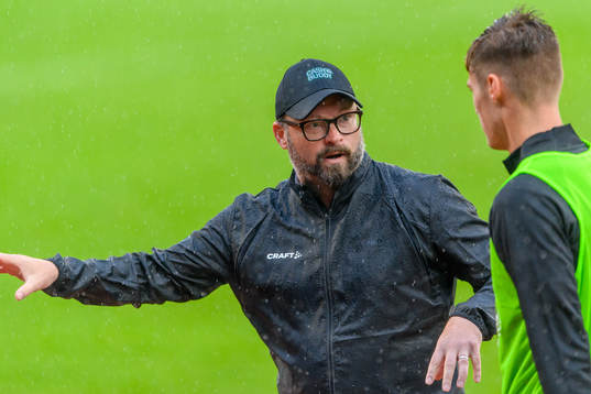 Varbergs tränare Joakim Persson