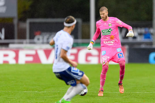 Varbergs målvakt Fredrik Andersson