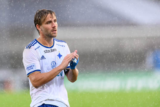 IFK Norrköpings Christoffer Nyman deppar