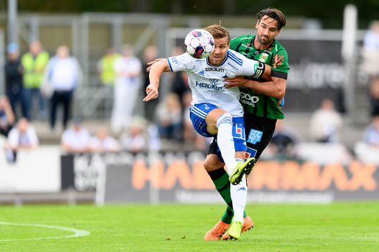 IFK Norrköpings Christoffer Nyman och Varbergs Oliver