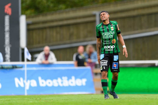 Varbergs Luke Le Roux har ont