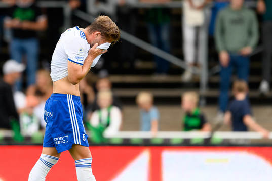 IFK Norrköpings Christoffer Nyman deppar
