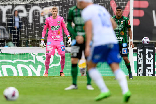 Varbergs målvakt Fredrik Andersson