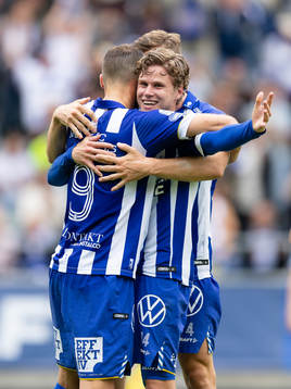 IFK Göteborgs Marcus Berg jublar