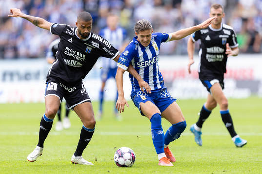 Sirius Kristopher Da Graca och IFK Göteborgs Eman Markovic