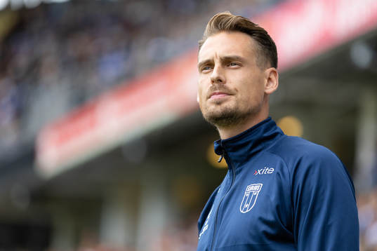 Sirius tränare Daniel Bäckström