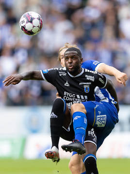 Sirius Christian Kouakou och IFK Göteborgs Johan Bångsbo