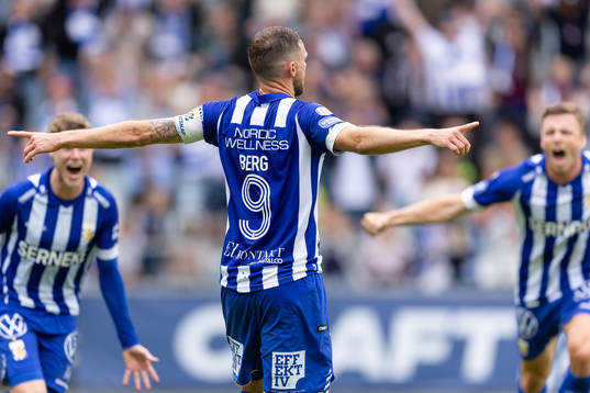 IFK Göteborgs Marcus Berg jublar