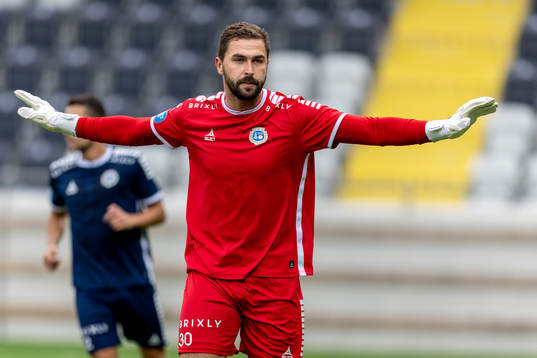 Utsiktens målvakt Mikica Gjorgievski