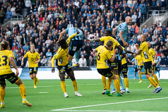 Djurgårdens Hjalmar Ekdal gör 1-0