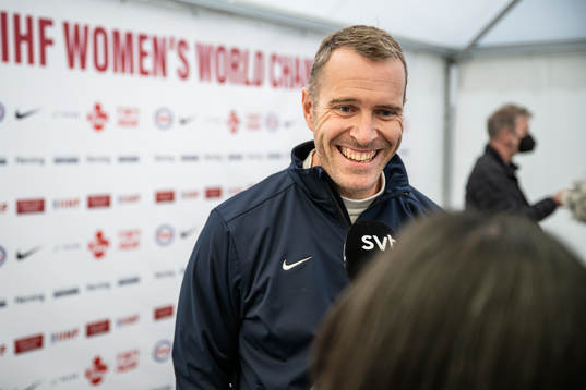 Ola Kahem, goaltender coach of Sweden
